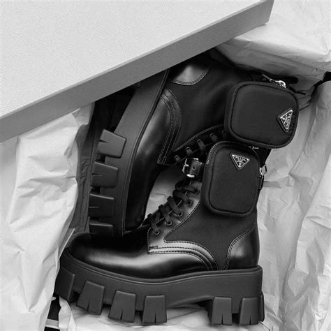 prada monolith replica|prada monolith boots outfit.